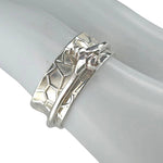 Sterling Silver Bee Spinner Ring - Sugar River Shoppe