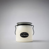 16 oz Butter Jar Candle: Sweet Tobacco Leaves