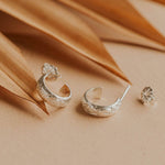 Baby Flora Hoops | Sterling Silver - Hello Adorn - 70969896 - Sugar River Shoppe - 