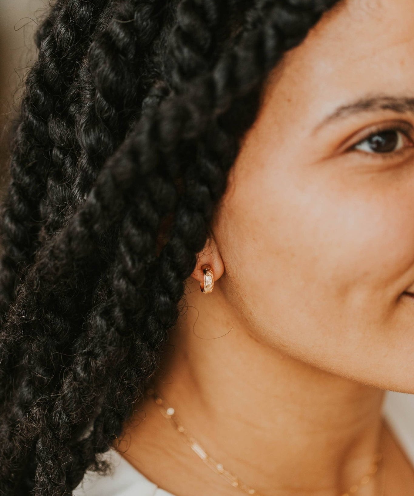 Baby Flora Hoops | Sterling Silver - Hello Adorn - 70969896 - Sugar River Shoppe - 