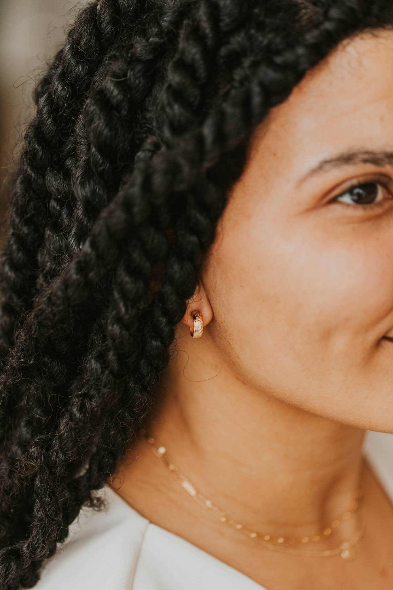 Baby Flora Hoops | Sterling Silver - Hello Adorn - 70969896 - Sugar River Shoppe - 