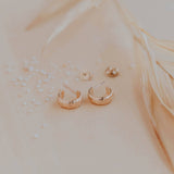 Baby Flora Hoops | Sterling Silver - Hello Adorn - 70969896 - Sugar River Shoppe - 