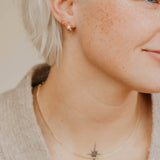 Baby Flora Hoops | Sterling Silver - Hello Adorn - 70969896 - Sugar River Shoppe - 