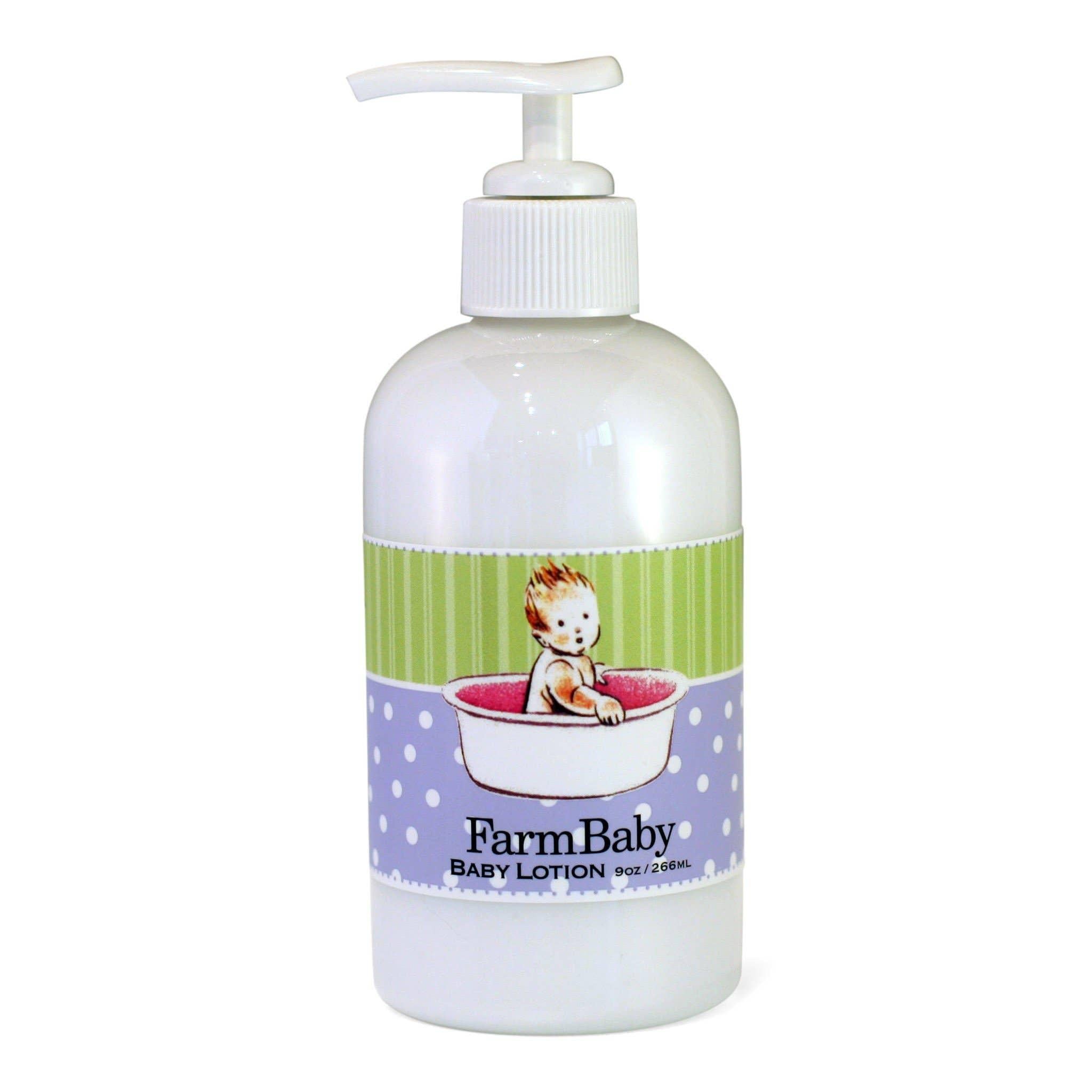 Baby Lotion With Aloe Vera & Lavender Essential Oil - Sweet Grass Farm - 836073010109 - Sugar River Shoppe - 