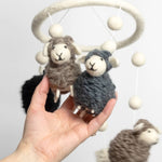 Baby Mobile - Natural Sheep - Nursery Decor - The Winding Road - 9748776 - Sugar River Shoppe - 