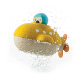 Babys Dive & Explore Submarine Bath Toy - PlanToys - 8854740056696 - Sugar River Shoppe - 