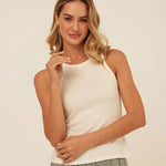 Bailey Feather Rib Knit High Neck Tank - Threads 4 Thought - 195014671558 - Sugar River Shoppe - 