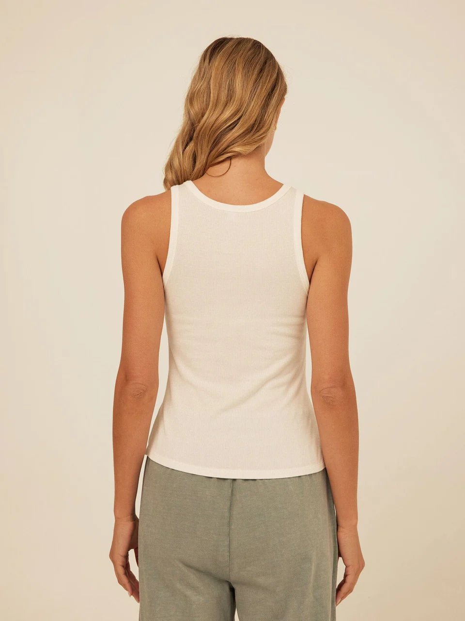 Bailey Feather Rib Knit High Neck Tank - Threads 4 Thought - 195014671558 - Sugar River Shoppe - 