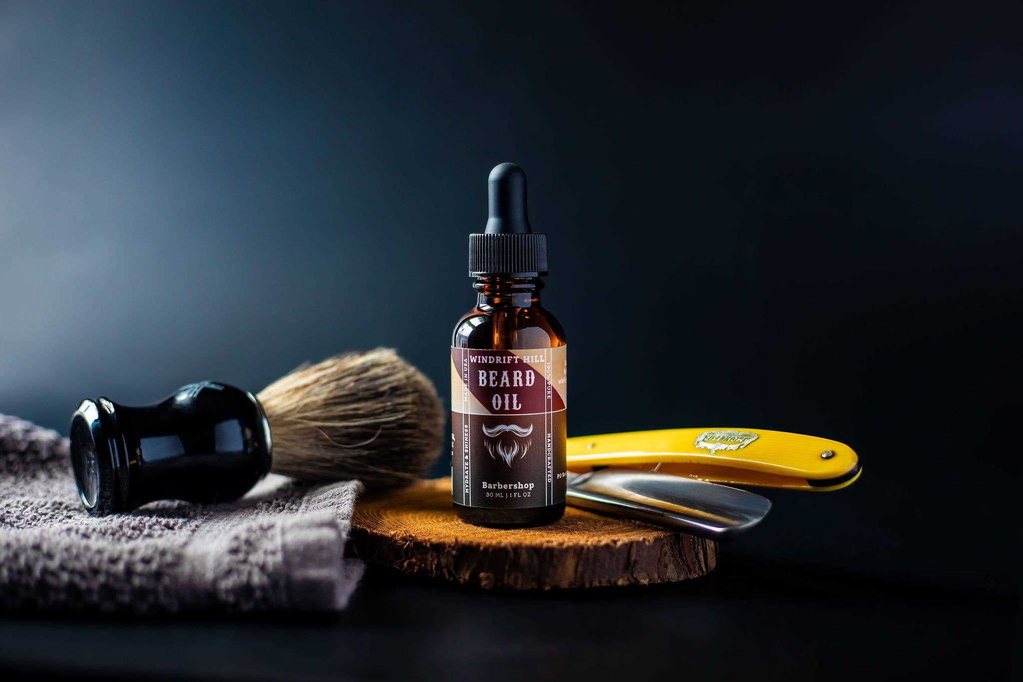 Barbershop | Beard Oil - Windrift Hill Goat Milk Skincare - 804551436673 - Sugar River Shoppe - 