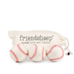 Baseball Eco Wool Dryer Balls - HOME RUN - Friendsheep - 722698951579 - Sugar River Shoppe - 
