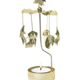 Rotary Candleholder, Dachshund, Gold
