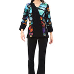 Bebe V - Neck Top - Parsley and Sage - 91713576 - Sugar River Shoppe - 