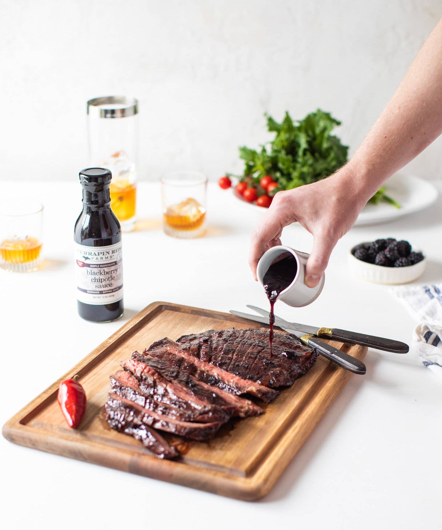 Blackberry Chipotle Sauce - Terrapin Ridge Farms - 619360091537 - Sugar River Shoppe - 