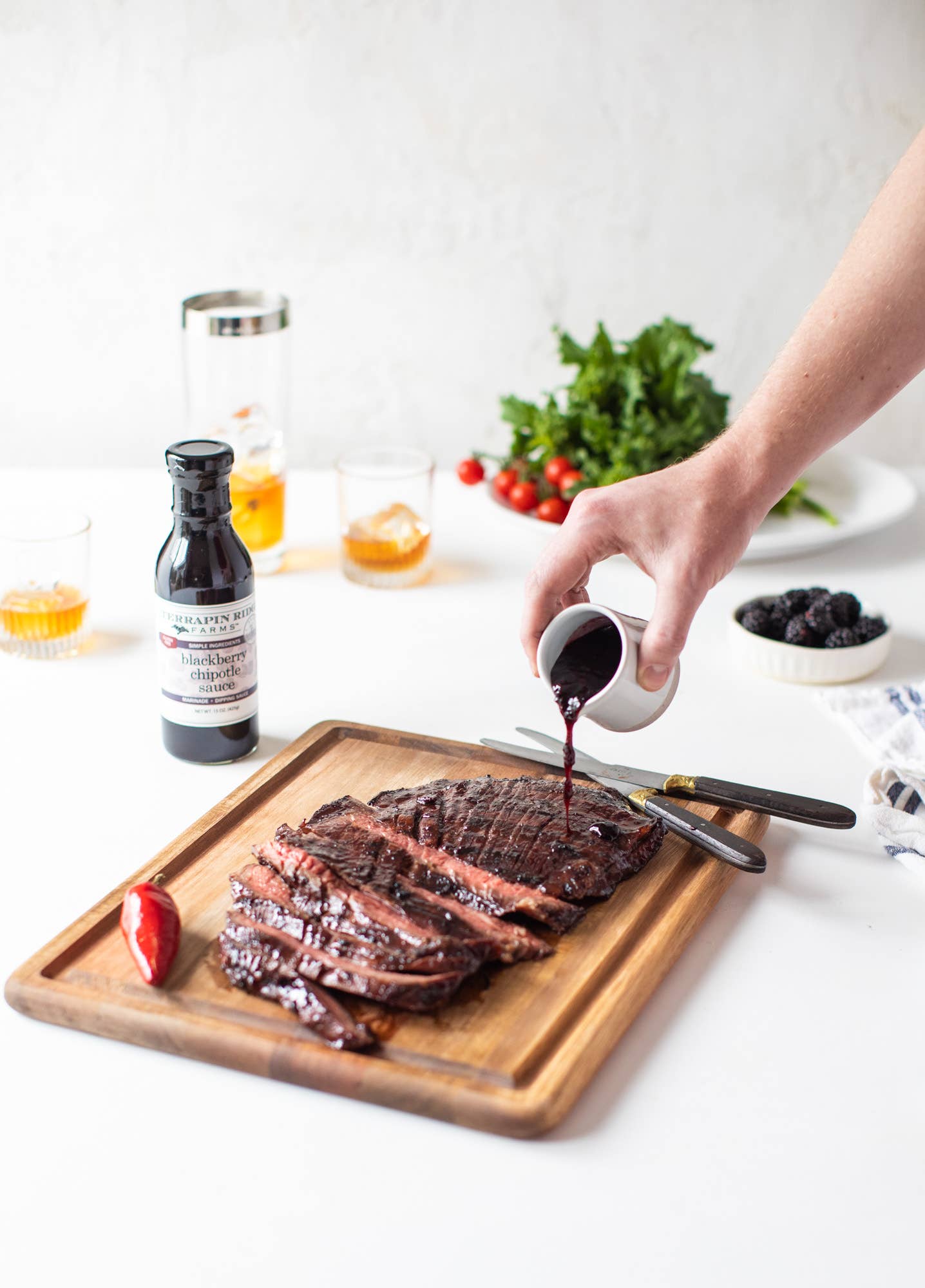 Blackberry Chipotle Sauce - Terrapin Ridge Farms - 619360091537 - Sugar River Shoppe - 