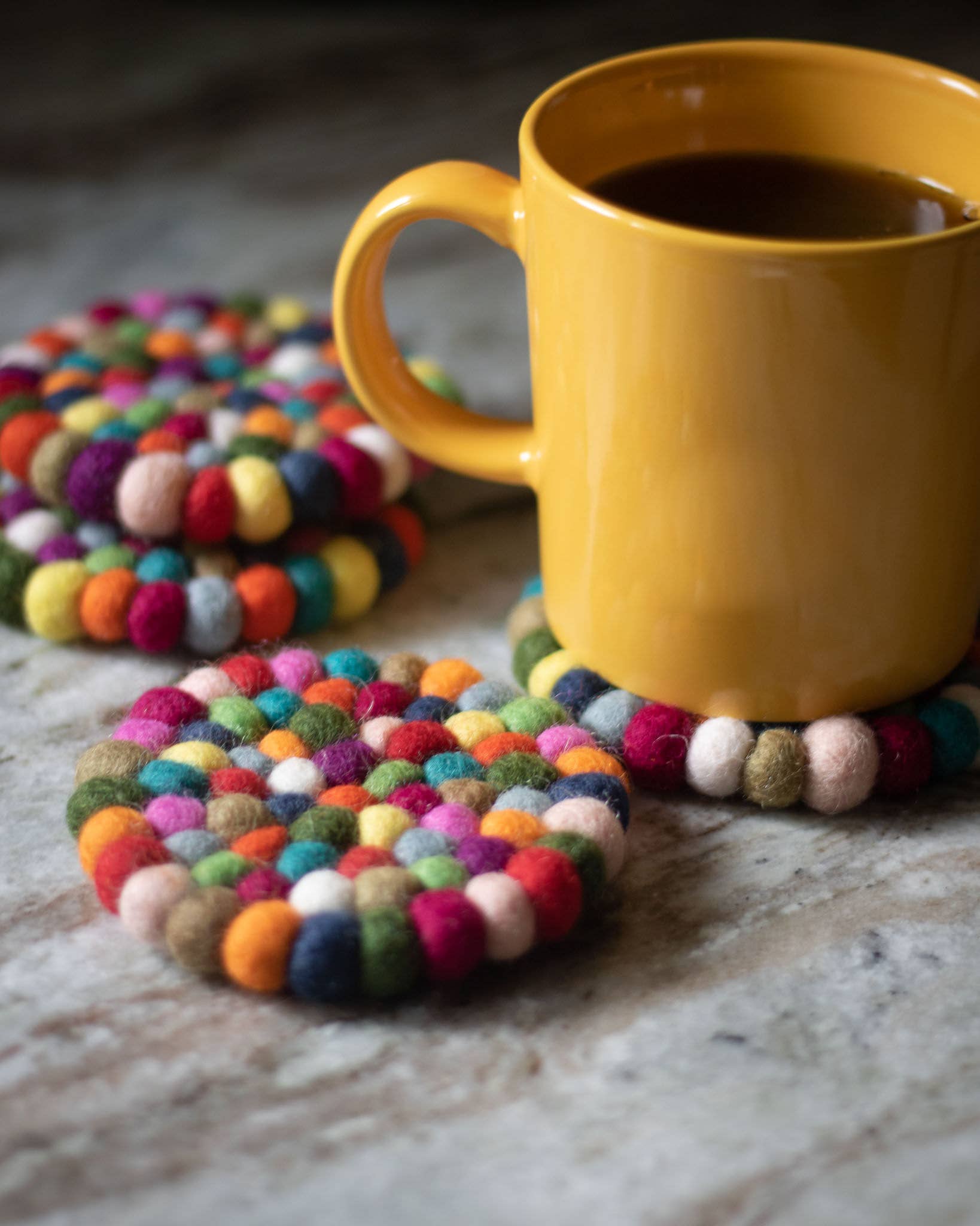 Boho Eco Coasters and Trivets - Friendsheep - 722698947817 - Sugar River Shoppe - 
