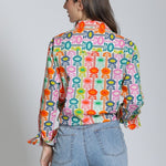 Boyfriend Button Up Shirt - Mod Bloom - APNY - 605258272744 - Sugar River Shoppe - 