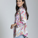 Boyfriend Button Up Shirt - Paisley Daze - APNY -  - Sugar River Shoppe - 