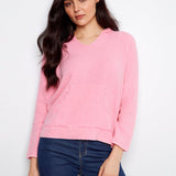 Bubble Cotton Hoodie With Kangaroo Pocket - Charlie B - 690178755514 - Sugar River Shoppe - 