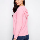 Bubble Cotton Hoodie With Kangaroo Pocket - Charlie B - 690178755514 - Sugar River Shoppe - 