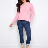 Bubble Cotton Hoodie With Kangaroo Pocket - Charlie B - 690178755514 - Sugar River Shoppe - 