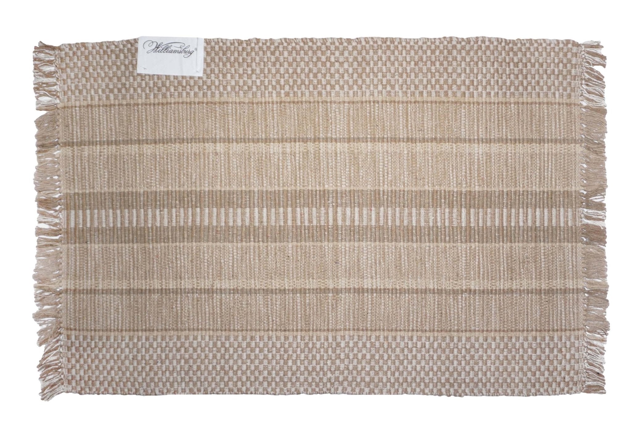 Burdett Stripe 2 X 3 Sand - Michaelian Home/India Overseas Traders, Inc. - 15542043897 - Sugar River Shoppe - 