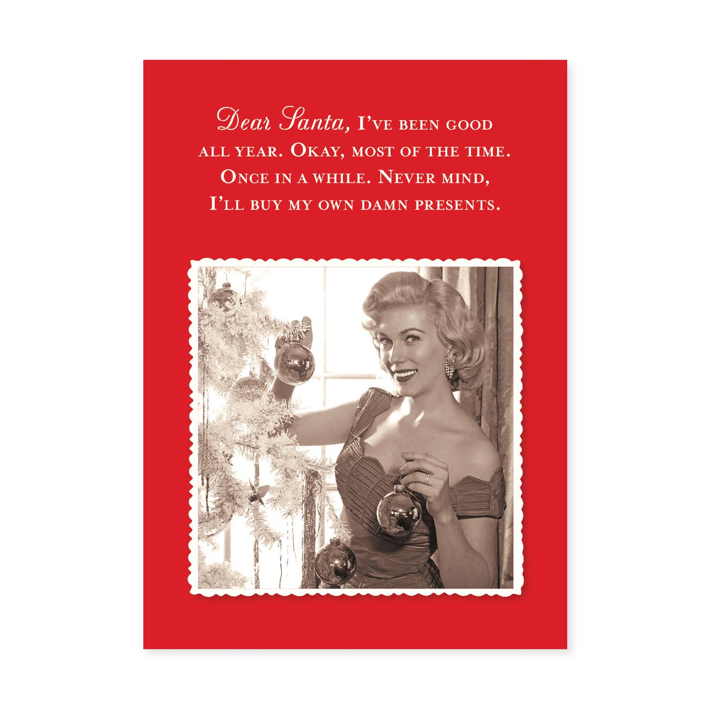 Buy My Own Gifts Holiday Card - Shannon Martin Design - 810098929059 - Sugar River Shoppe - 