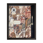 3 Piece Set -Owls - 2 Notebooks + Monaco Pen  - Sugar River Shoppe