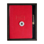 Executive Gift Set of 3 -Red Monaco and 2, Red A5 Notebooks - Sugar River Shoppe
