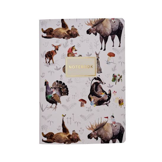 Small Notebook Forest Animals - Sugar River Shoppe