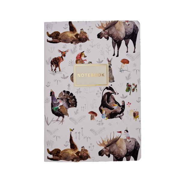 Small Notebook Forest Animals - Sugar River Shoppe