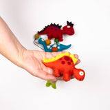 Garland - Felt Dinosaur