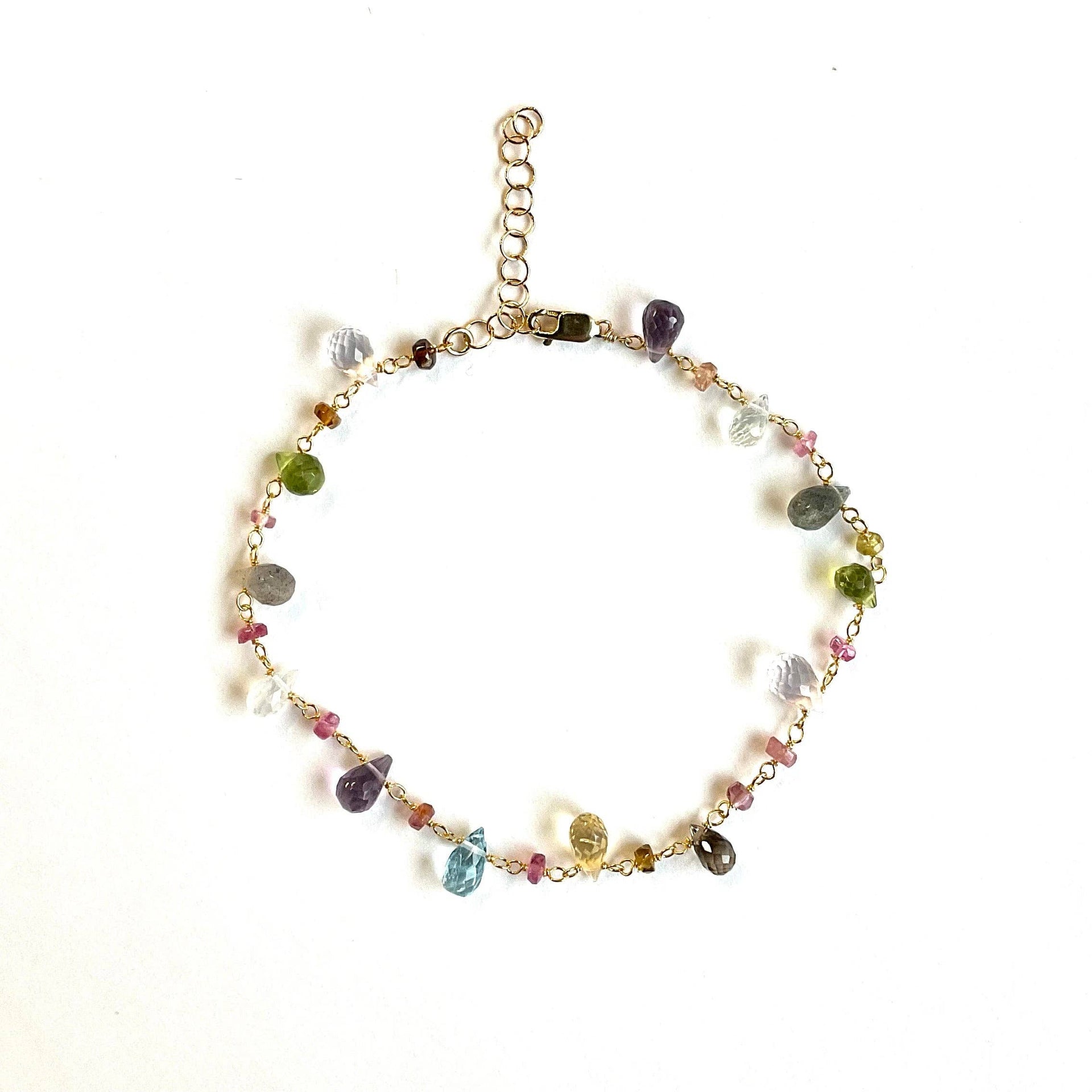 Multi-Colored / Sterling Silver Bracelet