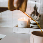 Aspen + Fog - Glass Tumbler Soy Candle - Sugar River Shoppe