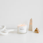 Evergreen+Eucalyptus - 3 Wick Clear Glass Tumbler Soy Candle - Sugar River Shoppe