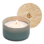 Evergreen + Eucalyptus - Resilience Series 3 Wick Soy Candle - Sugar River Shoppe