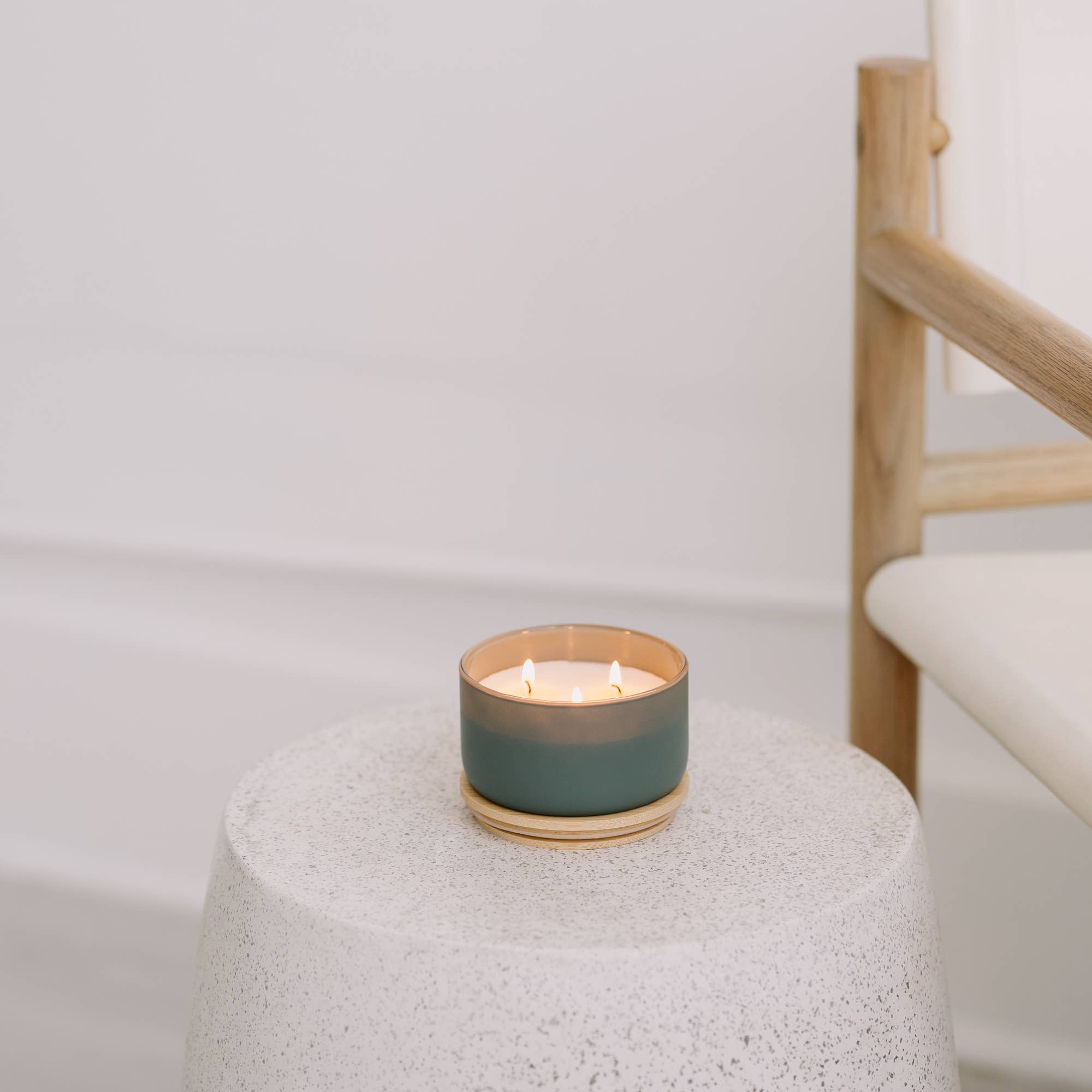 Evergreen + Eucalyptus - Resilience Series 3 Wick Soy Candle - Sugar River Shoppe