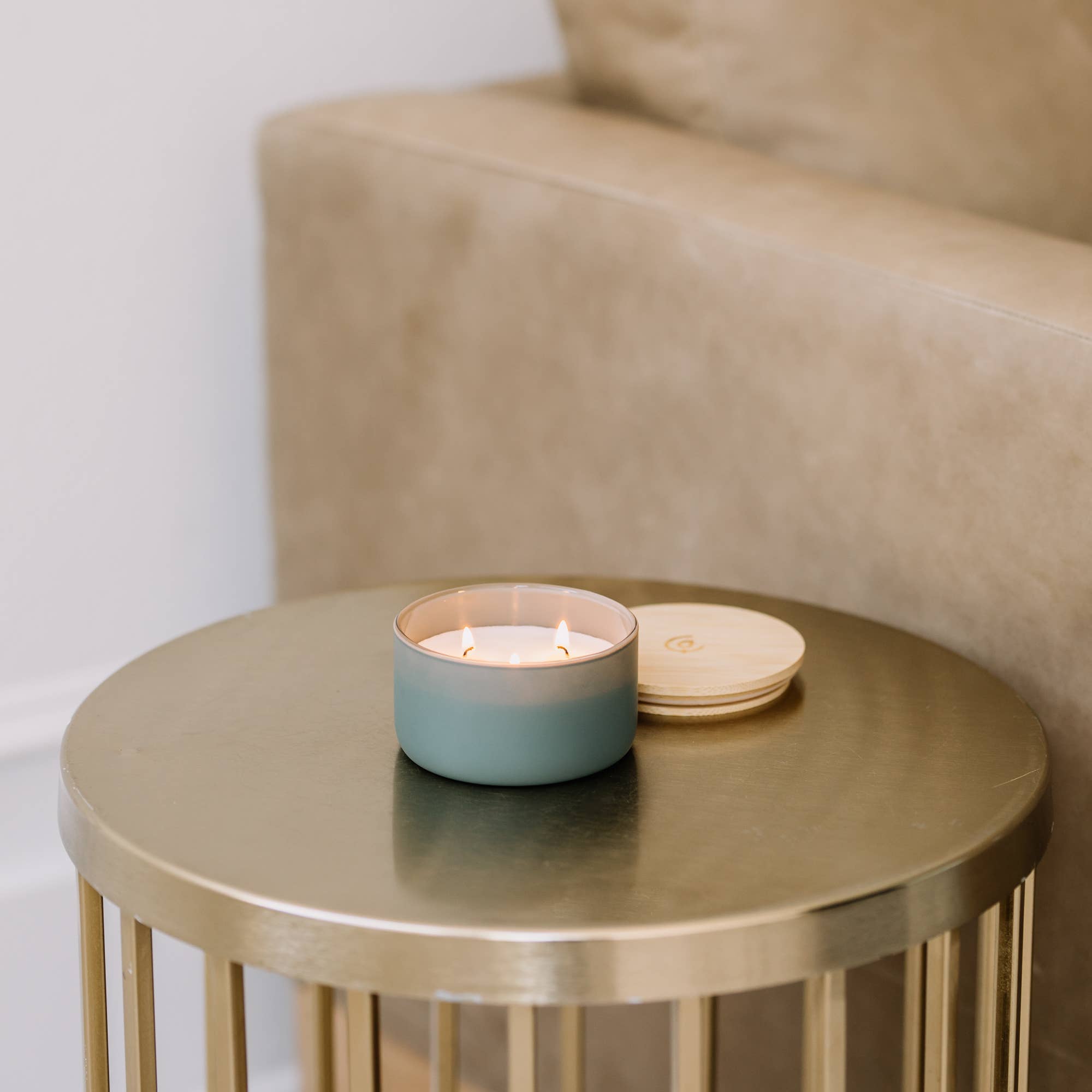 Evergreen + Eucalyptus - Resilience Series 3 Wick Soy Candle - Sugar River Shoppe