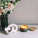 Evergreen + Eucalyptus - Resilience Series 3 Wick Soy Candle - Sugar River Shoppe