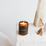 Lavender + Bergamot - Amber Jar Soy Candle - Sugar River Shoppe