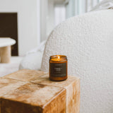 Lemon + Sage - Amber Jar Soy Candle - Sugar River Shoppe