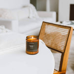 Lemon + Sage - Amber Jar Soy Candle - Sugar River Shoppe