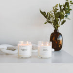 Redwood + Vanilla - Glass Tumbler Soy Candle - Sugar River Shoppe