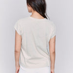 Cap Sleeve Tee with Chest Pocket Detail - Charlie B - 690178601910 - Sugar River Shoppe - 