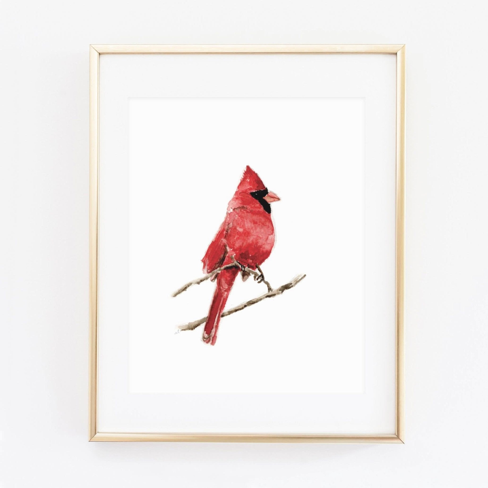 Cardinal art print - emily lex studio - 8101397403886 - Sugar River Shoppe - 
