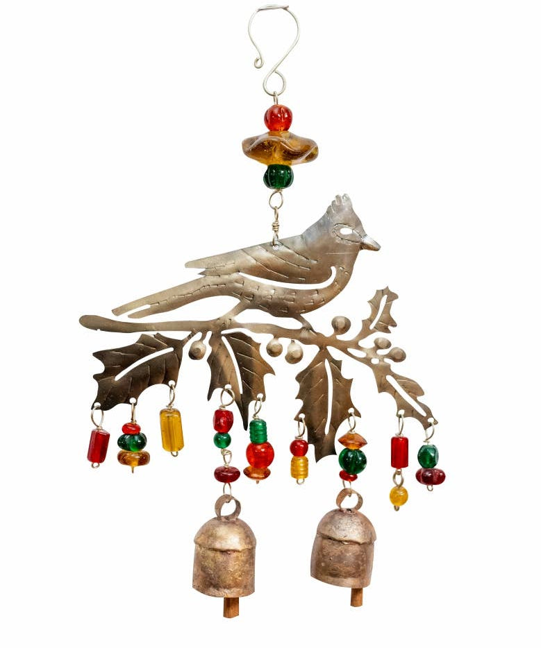 Cardinal On A Branch/Beads & Bells - Moksha - 19031080 - Sugar River Shoppe - 