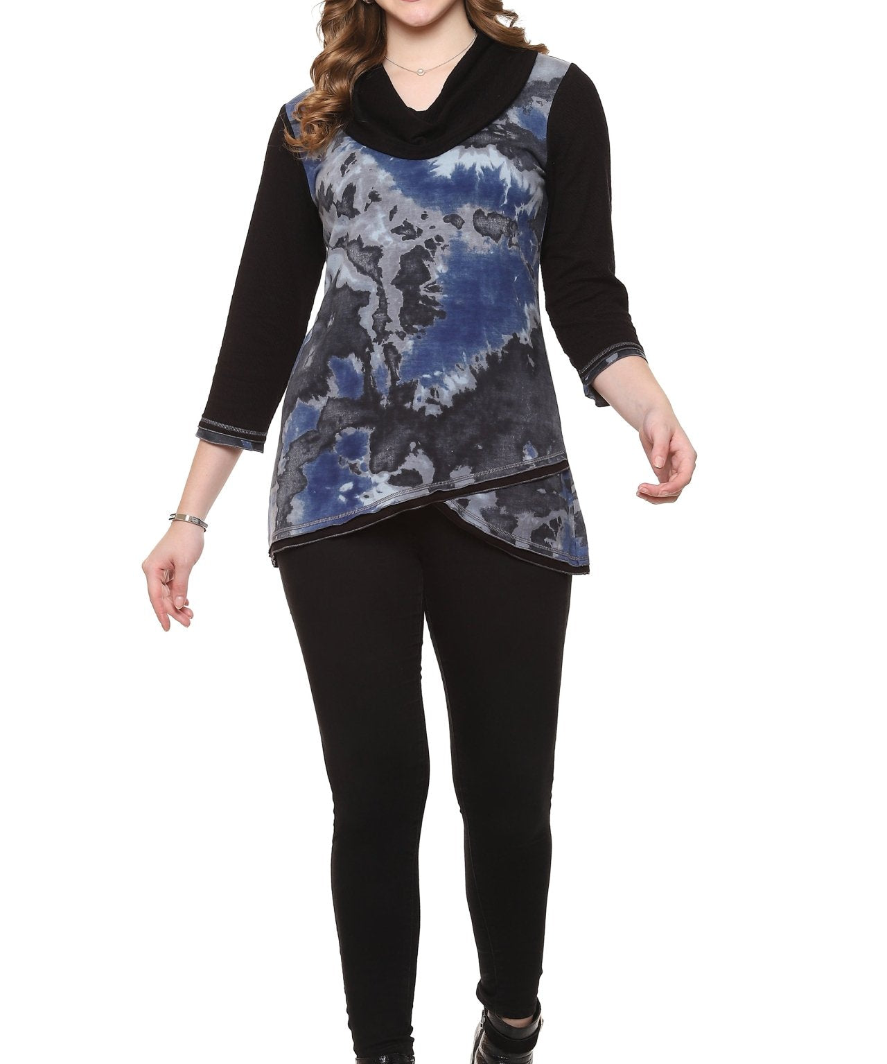 Carnie Cowl Tunic - Parsley and Sage - 9317160 - Sugar River Shoppe - 