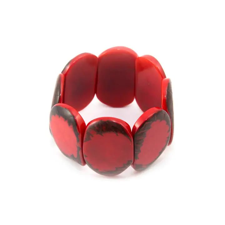 Carved Ivory Bracelet - Tagua by Soraya Cedeno - 615953173253 - Sugar River Shoppe - 