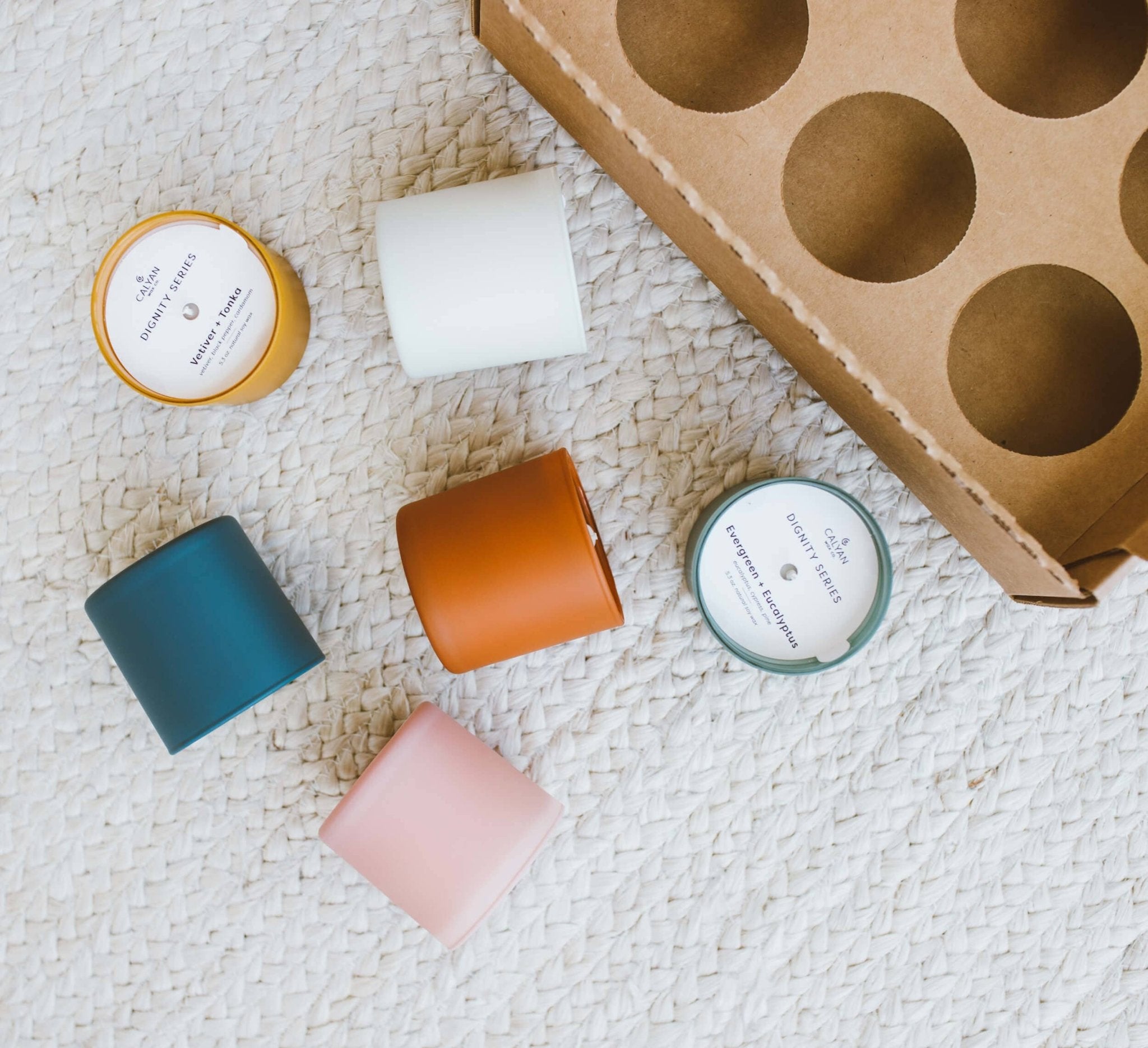 Cedar + Tobacco - Dignity Series Soy Candle - Calyan Wax Co. - 856207008512 - Sugar River Shoppe - 