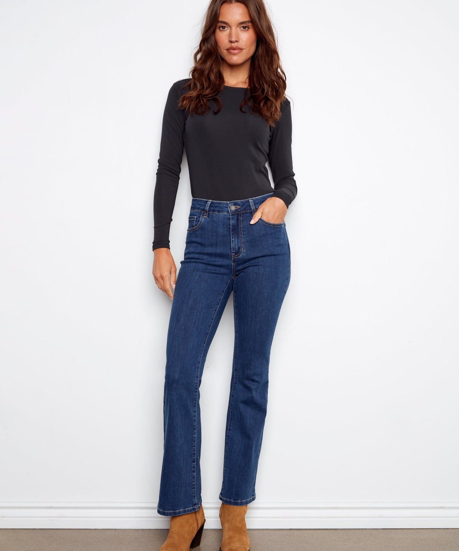 Celine Flare Leg Jeans - Charlie B -  - Sugar River Shoppe - 