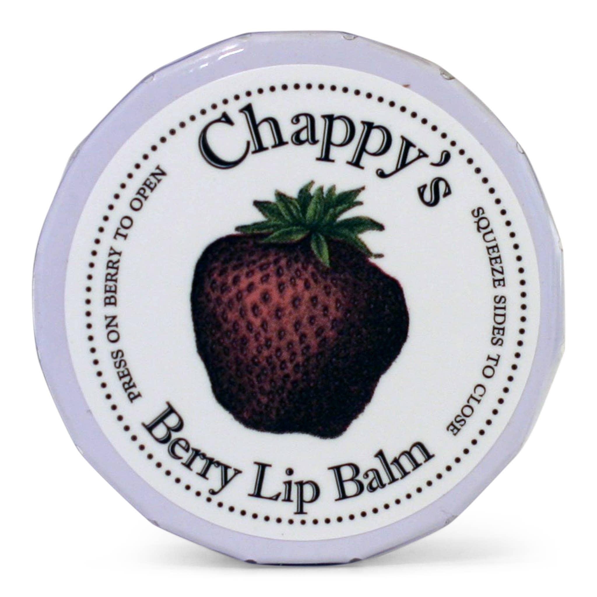 Chappys Lip Balm Tins Assorted Pack Travel - Friendly Moisturizing Lip Care Collection - Sweet Grass Farm - 836073080188 - Sugar River Shoppe - 